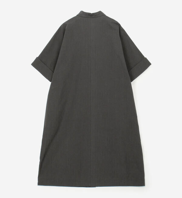DANTON「DANTON | コットンポプリン ワークシャツワンピース WOMEN」|ワンピース|