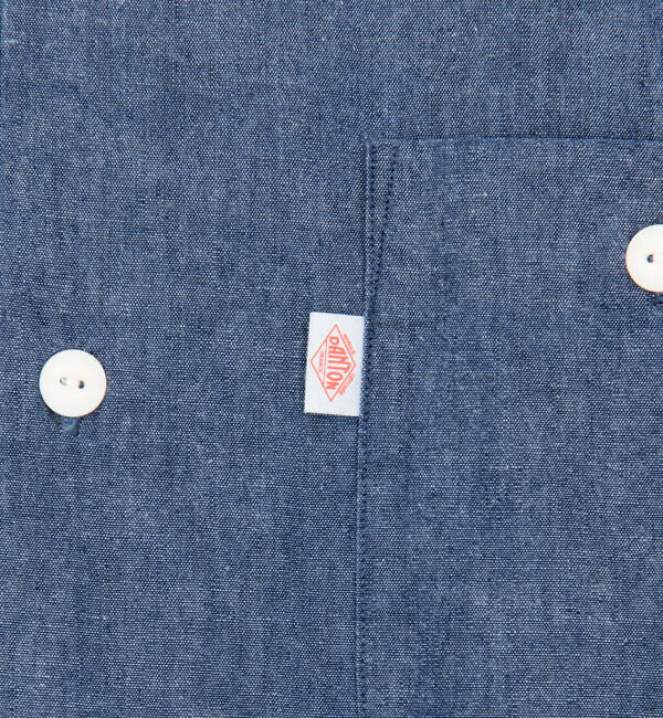 DANTON「DANTON | 6ozコットンシャンブレー ワークシャツワンピース WOMEN」|ワンピース|