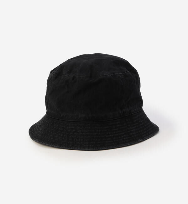  「KIJIMA TAKAYUKI | コットンダック バケットハット MEN」|ハット|BLACK