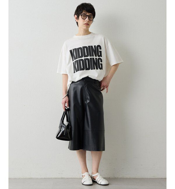  「《大人のためのプリントTシャツ》KIDDINGロゴTシャツ」|Tシャツ・カットソー|