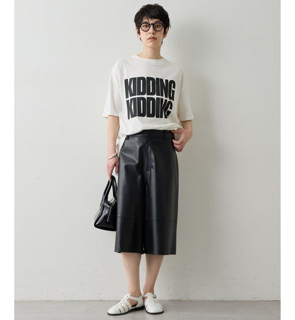  「《大人のためのプリントTシャツ》KIDDINGロゴTシャツ」|Tシャツ・カットソー|
