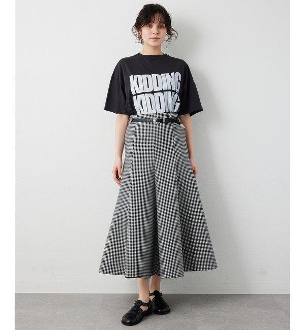  「《大人のためのプリントTシャツ》KIDDINGロゴTシャツ」|Tシャツ・カットソー|