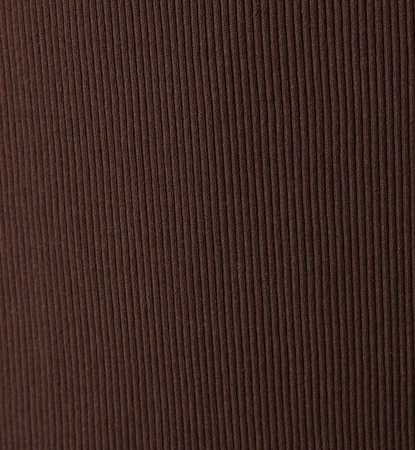  「【撥水/リバイバル/高身長サイズ】カットリブキャミワンピース」|ワンピース|