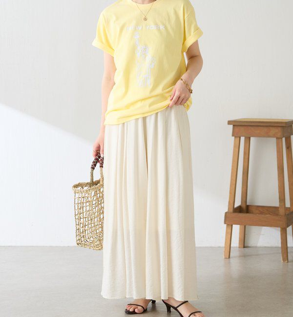  「【AMOU/アムー】ニューヨークロゴTシャツ」|Tシャツ・カットソー|