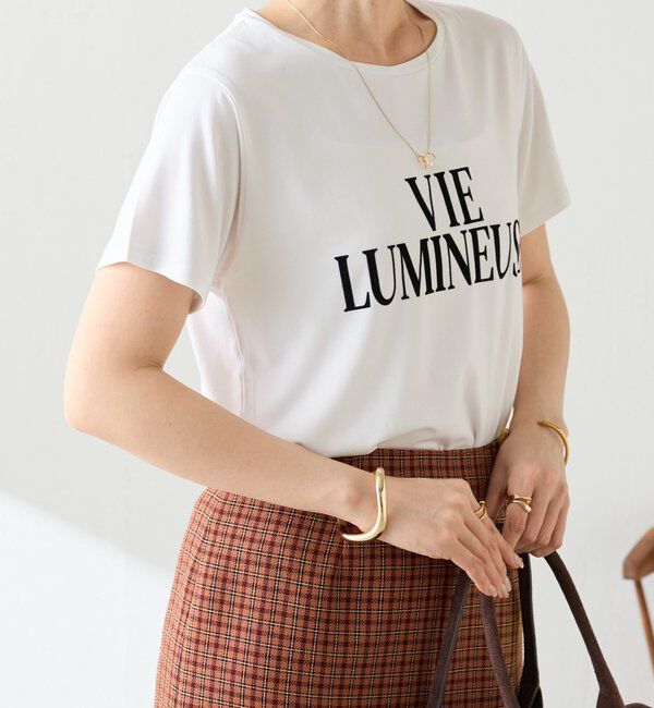  「【大人のロゴTシャツ】フロッキーコンパクトロゴTシャツ」|Tシャツ・カットソー|