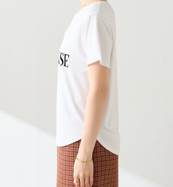  「【大人のロゴTシャツ】フロッキーコンパクトロゴTシャツ」|Tシャツ・カットソー|