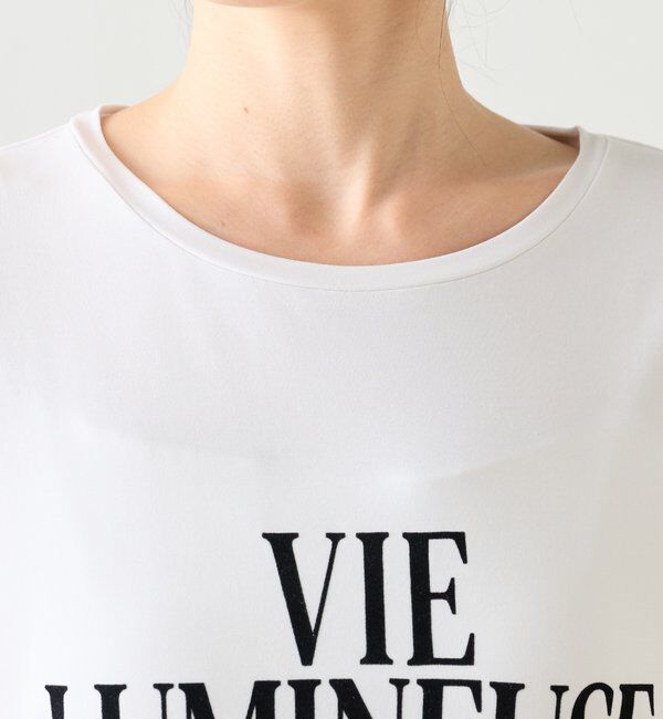  「【大人のロゴTシャツ】フロッキーコンパクトロゴTシャツ」|Tシャツ・カットソー|
