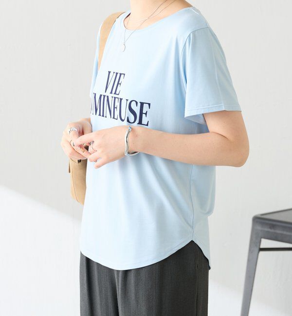  「【大人のロゴTシャツ】フロッキーコンパクトロゴTシャツ」|Tシャツ・カットソー|