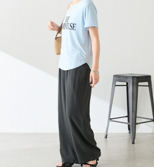  「【大人のロゴTシャツ】フロッキーコンパクトロゴTシャツ」|Tシャツ・カットソー|