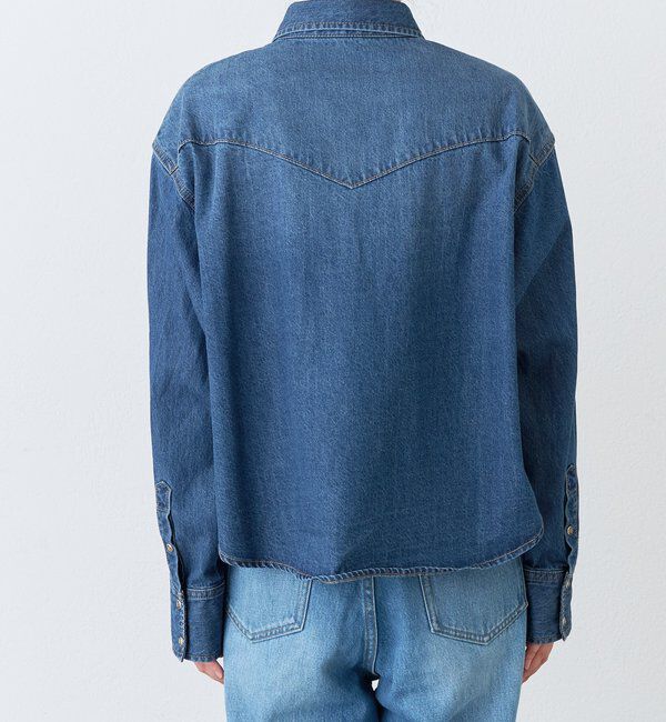  「【A・MONN】ウエスタンデニムシャツ」|シャツ・ブラウス|