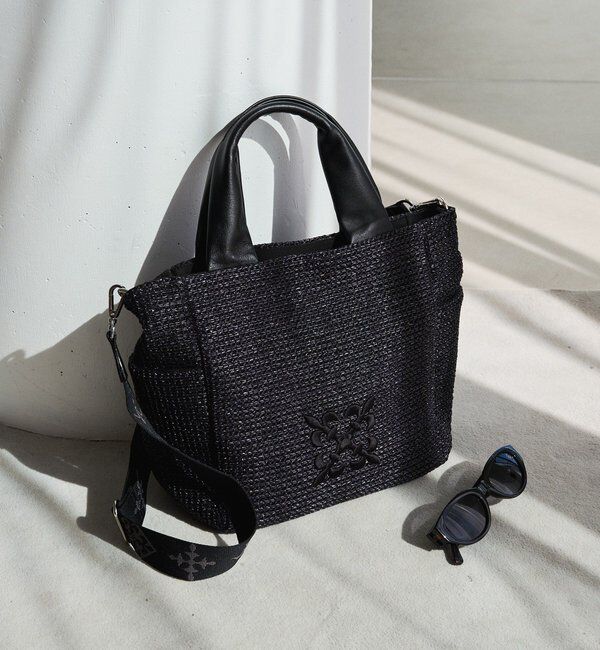  「【Souffle TOTE】ナイロンラフィア2WAYトートバッグ」|トートバッグ|