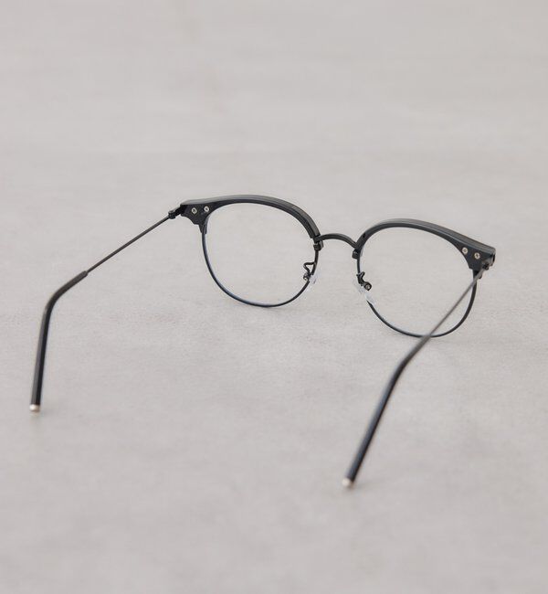  「ラウンドハーフリムメガネ」|サングラス|