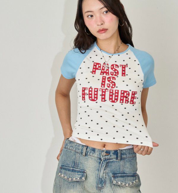  「【新色WEB限定カラーあり】メニースターラグランチビT」|Tシャツ・カットソー|