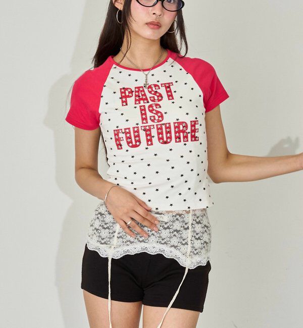  「【新色WEB限定カラーあり】メニースターラグランチビT」|Tシャツ・カットソー|