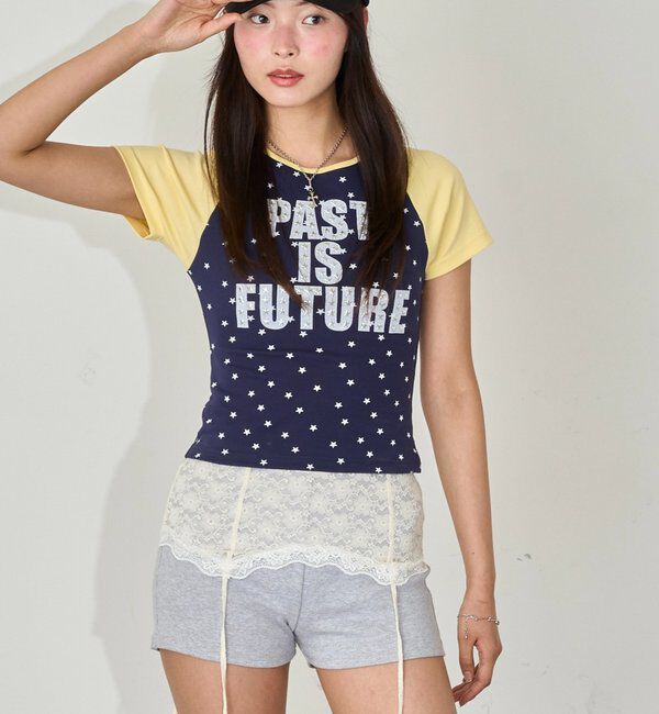  「【新色WEB限定カラーあり】メニースターラグランチビT」|Tシャツ・カットソー|