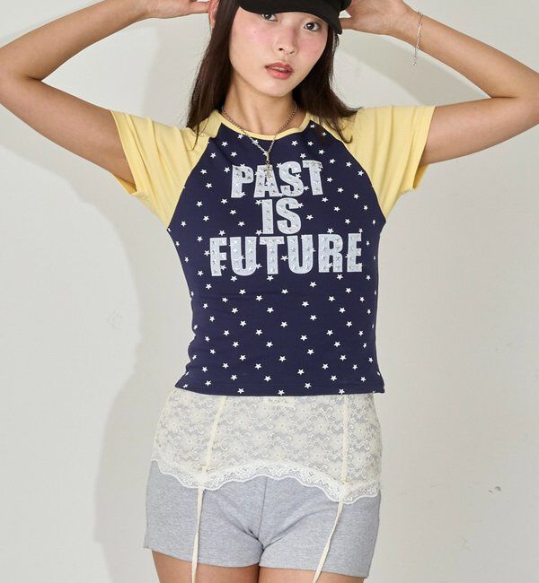  「【新色WEB限定カラーあり】メニースターラグランチビT」|Tシャツ・カットソー|ネイビー