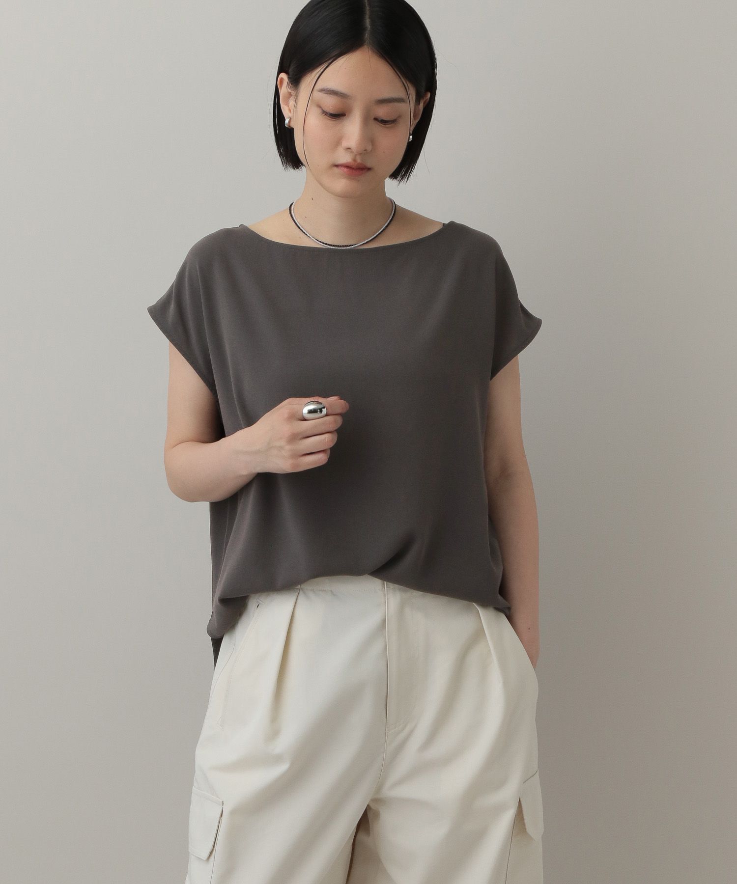 A part by 「ソフトジョーゼットルーズＴ」|Tシャツ・カットソー|