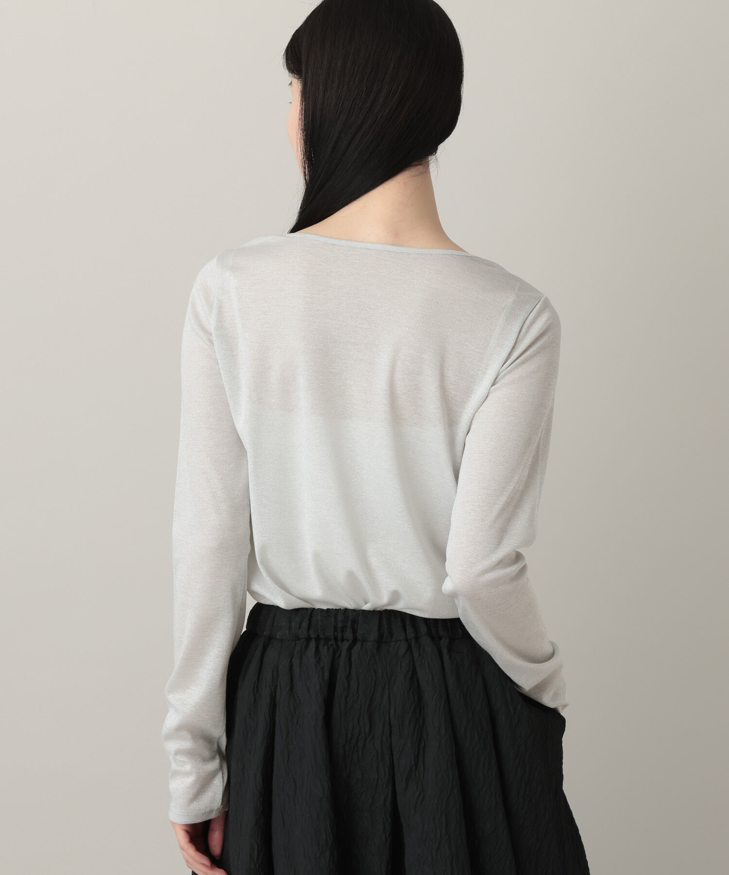 A part by 「ラメシアーカット_長袖」|Tシャツ・カットソー|