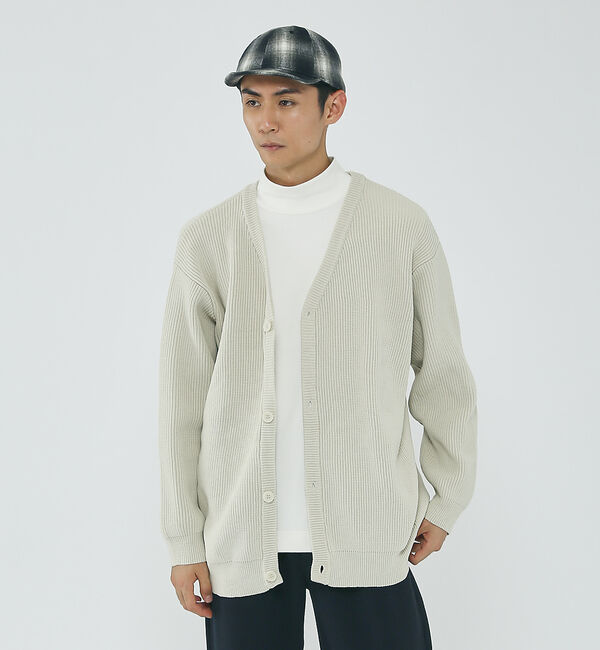 ABAHOUSE「＜BASIQUENTI＞オンブレーチェック ショートブリム キャップ」|その他|