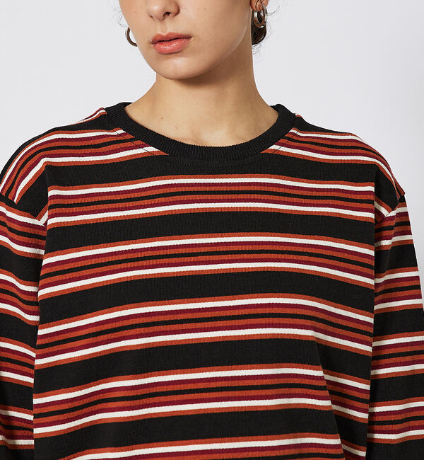 ABAHOUSE「【BARBARIAN / バーバリアン】NINE5CRS STRIPES/マルチ」|Tシャツ・カットソー|