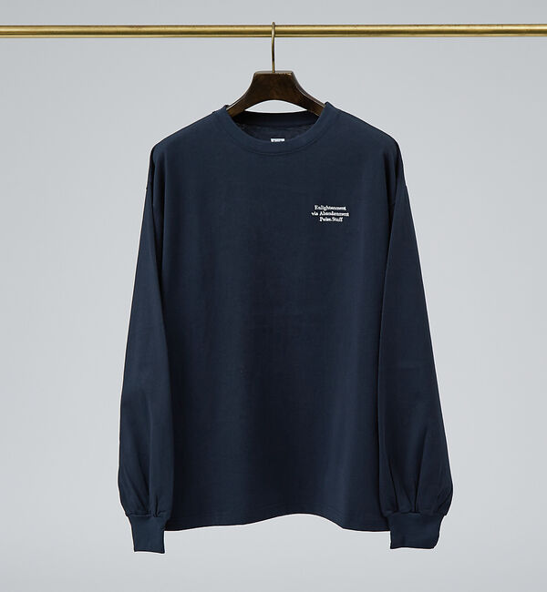ABAHOUSE「【POLeR/ポーラー】ENLIGHTENMENT ロングスリーブTシャツ」|Tシャツ・カットソー|ネイビー