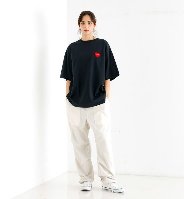 ABAHOUSE「【POLeR/ポーラー】PRM WASH STEAMED /HAMS/ HEAR」|Tシャツ・カットソー|