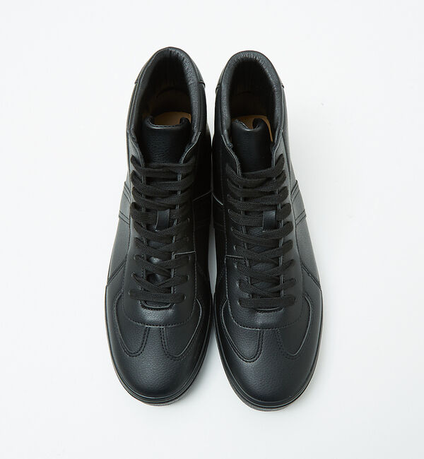 ABAHOUSE「German Trainer/ジャーマントレーナー ハイカット/ミリタリースニー」|スニーカー|ブラック系その他2