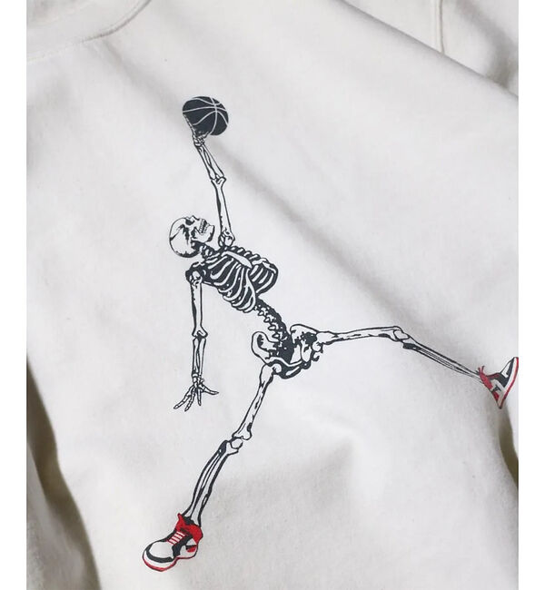 ABAHOUSE「【THRIFTY LOOK 】JUMP SKULL CREW SWEAT/ユーズ」|スウェット・ジャージ|