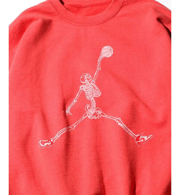 ABAHOUSE「【THRIFTY LOOK 】JUMP SKULL CREW SWEAT/ユーズ」|スウェット・ジャージ|