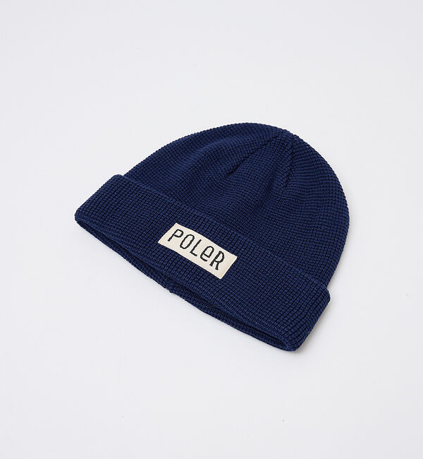 ABAHOUSE「【POLER / ポーラー】WORKERMAN BEANIE / ワーカーマン」|その他|ネイビー