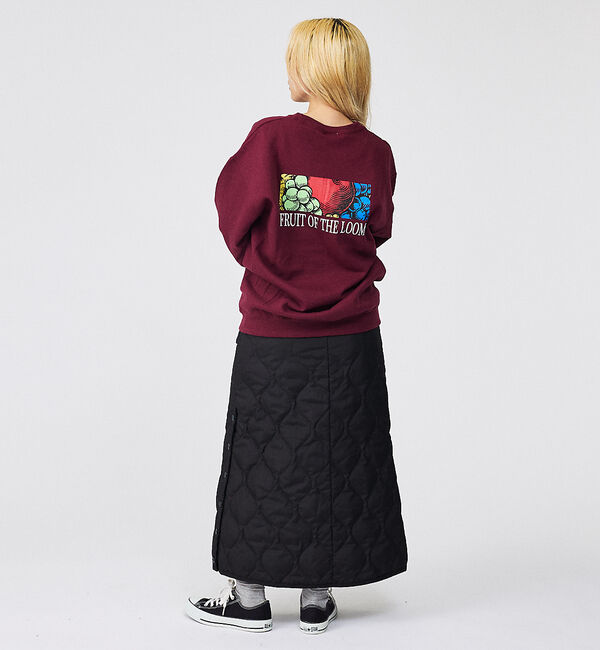 ABAHOUSE「【FRUIT OF THE LOOM】PRINT SWEAT2/ロゴ/ユニセック」|スウェット・ジャージ|