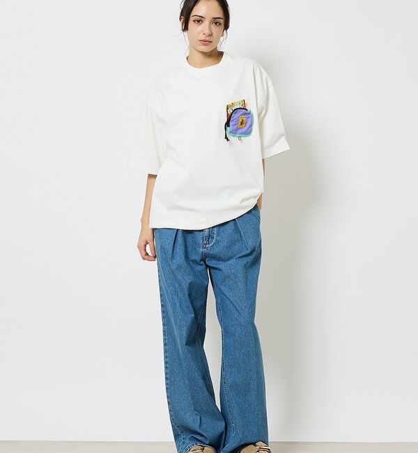 ABAHOUSE「【COBMASTER / コブマスター】Zip Wallet Loose Tシャ」|Tシャツ・カットソー|