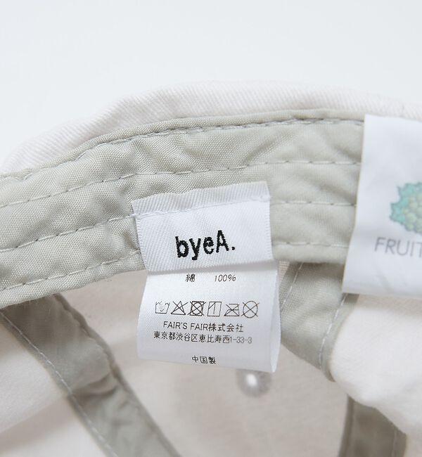 ABAHOUSE「【byeA / バイエー】 NOT APPLE CAP LEMON / ノットア」|その他|