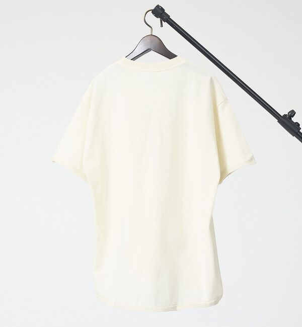 ABAHOUSE「【JEMORGAN / ジェーイーモーガン】 天竺カットオフリブ半袖Ｔシャツ/ユ」|Tシャツ・カットソー|