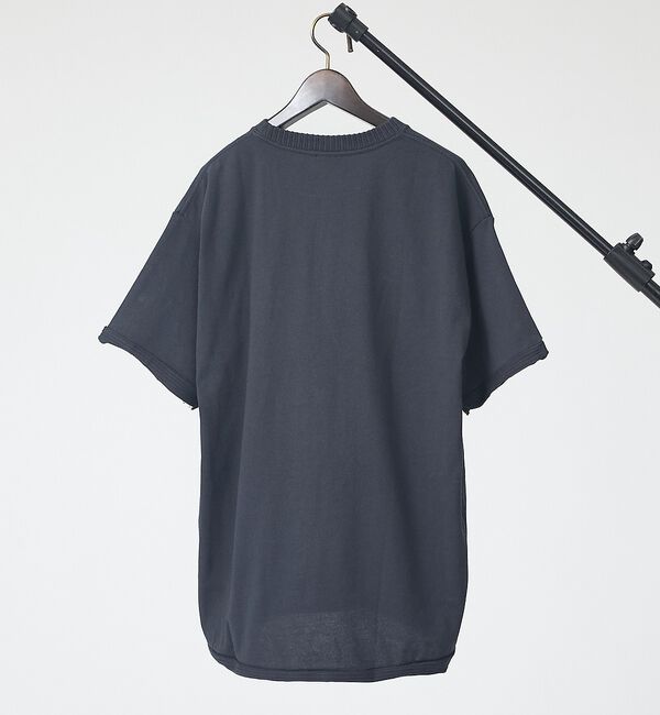 ABAHOUSE「【JEMORGAN / ジェーイーモーガン】 天竺カットオフリブ半袖Ｔシャツ/ユ」|Tシャツ・カットソー|
