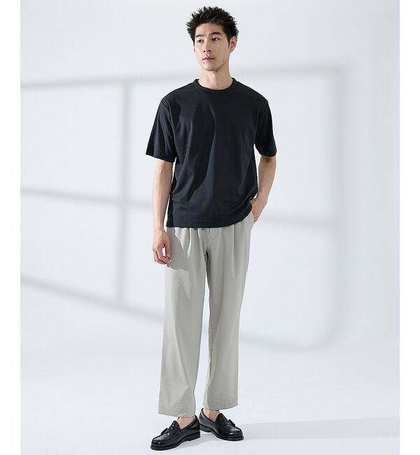 ABAHOUSE「サカリバ レイヤード 半袖Tシャツ」|Tシャツ・カットソー|