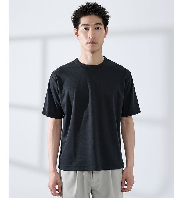 ABAHOUSE「サカリバ レイヤード 半袖Tシャツ」|Tシャツ・カットソー|