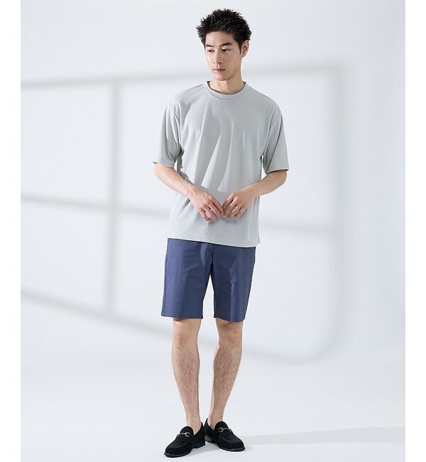 ABAHOUSE「サカリバ レイヤード 半袖Tシャツ」|Tシャツ・カットソー|