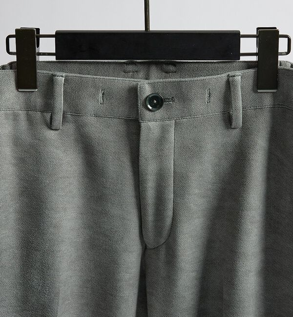 ABAHOUSE「【セットアップ対応】Down Fabric フェードスエード イージースラックス」|スラックス|