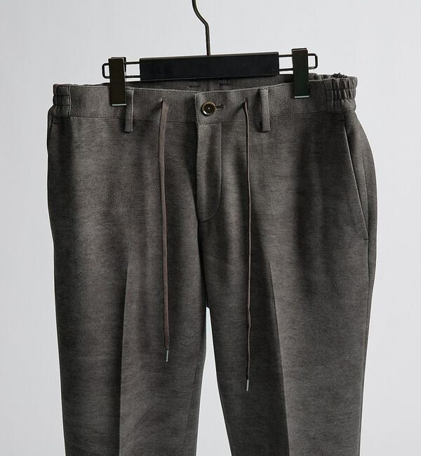ABAHOUSE「【セットアップ対応】Down Fabric フェードスエード イージースラックス」|スラックス|