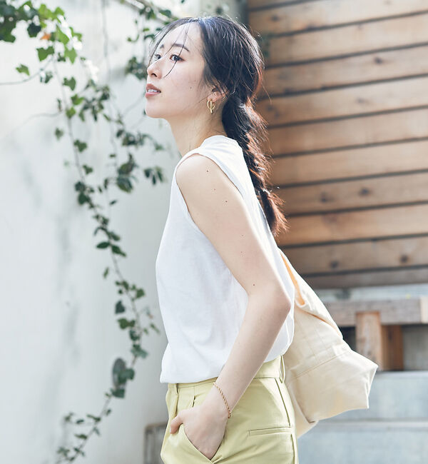 Rouge vif「【GREY CHORD /グレーコード】ノースリーブトップス / SOFIE」|Tシャツ・カットソー|