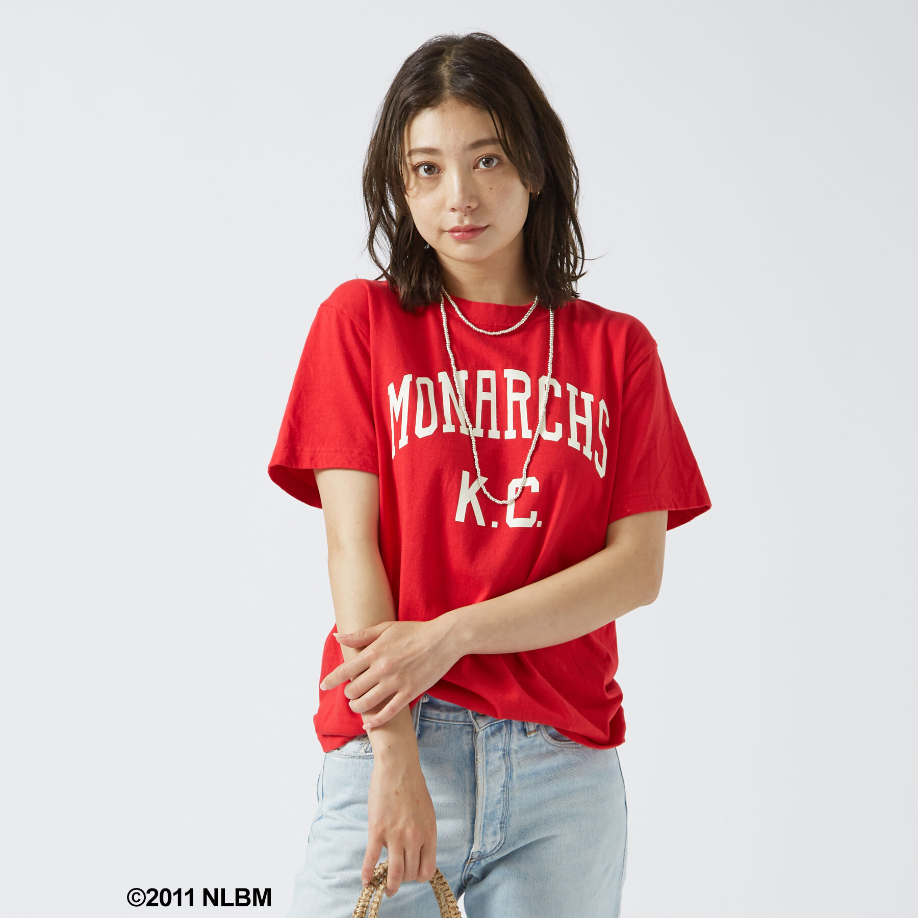 Rouge vif「【SCREEN STARS/スクリーンスターズ】ロゴTシャツ / ベースボールチ」|Tシャツ・カットソー|