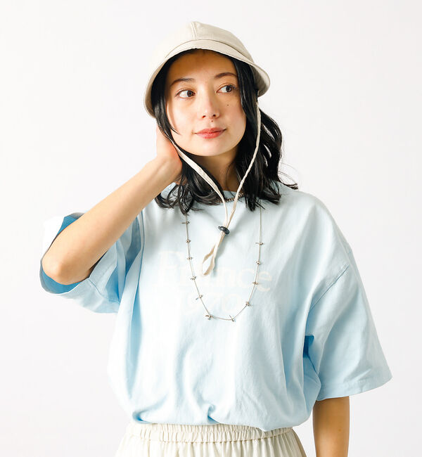 Rouge vif「【Ruben/ルーベン】リネンデイリーキャップ（顎紐付き）【WEB限定】」|その他|