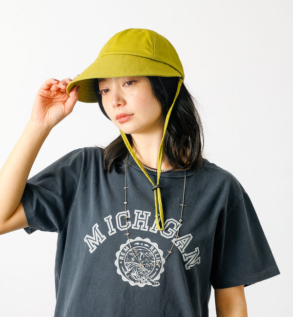 Rouge vif「【Ruben/ルーベン】リネンデイリーキャップ（顎紐付き）【WEB限定】」|その他|
