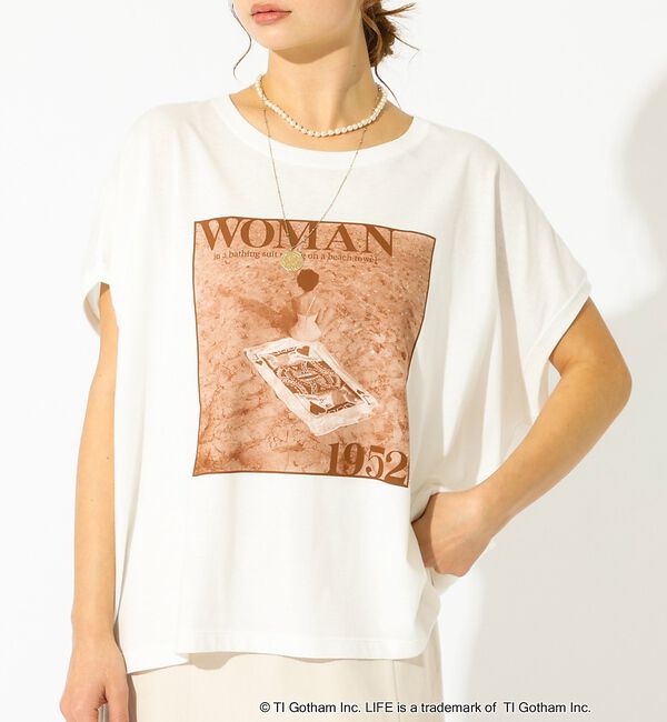Rouge vif「【GOOD ROCK SPEED/グッドロックスピード】プリントノースリーブTシ」|Tシャツ・カットソー|ホワイト系その他1