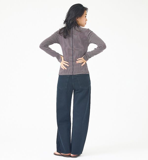 Rouge vif「【AGOLDE/エーゴールドイー】Low Curve Crop Jean (We」|デニム|
