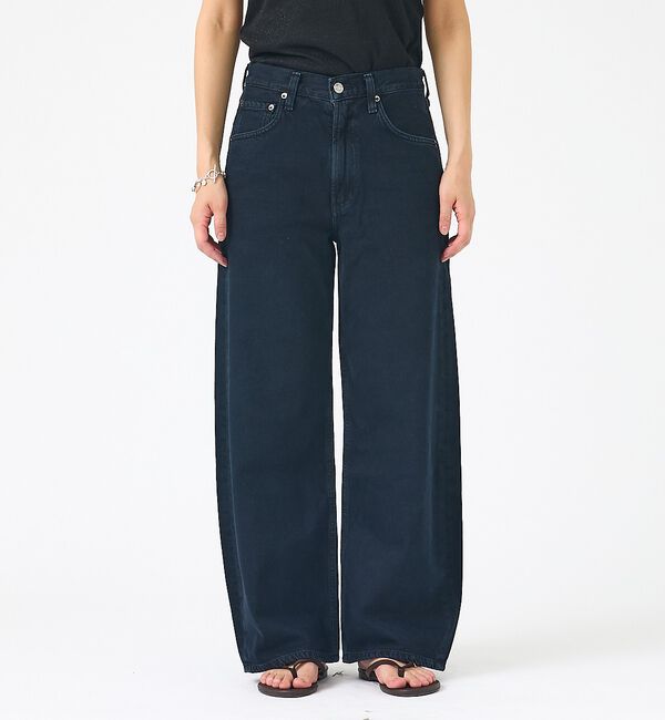 Rouge vif「【AGOLDE/エーゴールドイー】Low Curve Crop Jean (We」|デニム|