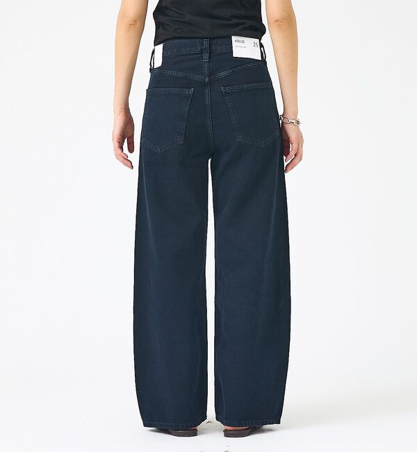 Rouge vif「【AGOLDE/エーゴールドイー】Low Curve Crop Jean (We」|デニム|