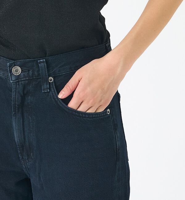 Rouge vif「【AGOLDE/エーゴールドイー】Low Curve Crop Jean (We」|デニム|