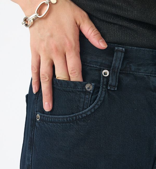 Rouge vif「【AGOLDE/エーゴールドイー】Low Curve Crop Jean (We」|デニム|